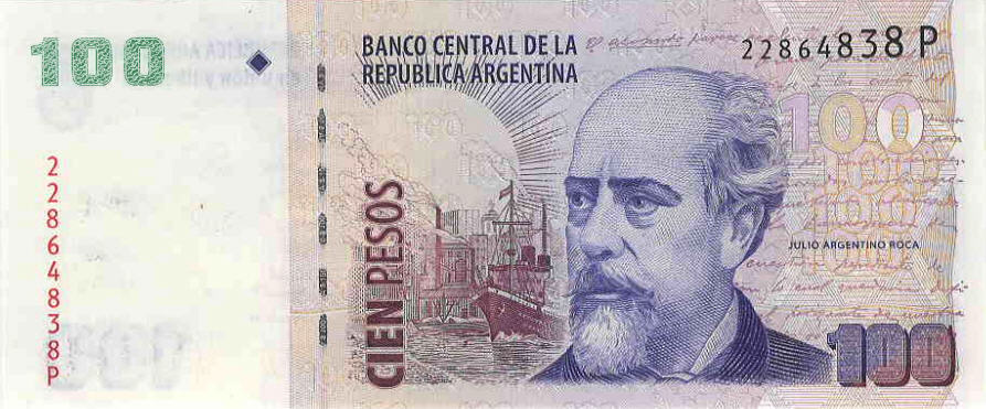 P357 Argentina 100 Pesos Year ND