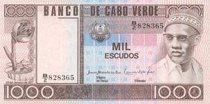 P56 Cape Verde 1000 Escudos Year 1977