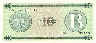 PFX 8 Cuba 10 Pesos Year nd