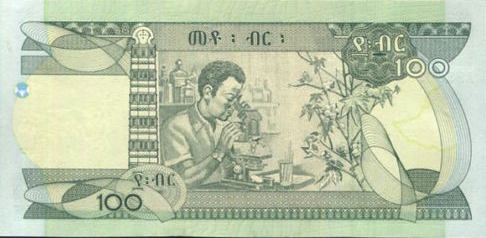 P52c Ethiopia 100 Birr Year 2006