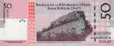 P274 Haiti   50 Gourdes Year 2004