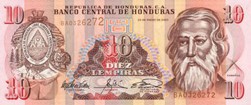 P 86 Honduras 10 2003/04/06
