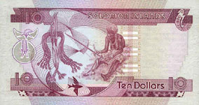 P15 Solomon Islands 10 Dollar Year nd