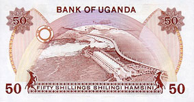 P20 Uganda 50 Shillings Year nd