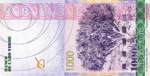 P70 Cape Verde 1000 Escudos Year 2007