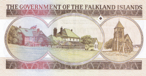 P15 Falkland Islands 20 Pounds 1984
