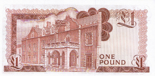 P20e Gibraltar 1 Pound Year 1988