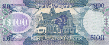 P36a Guyana 100 Dollars year nd (2006)