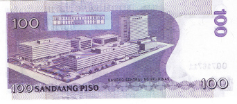 P194b Philippines 100 Piso Year 2006/08