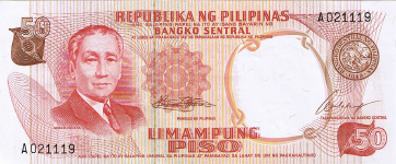 P146a Philippines 50 Piso Year nd