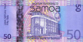 P41 Samoa  50 Tala Year nd (2008)