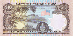 P34b Western Samoa 10 Tala year 2005