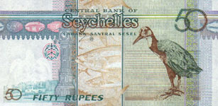 P38 Seychelles 50 Rupees Year nd
