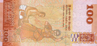 P125 Sri Lanka 100 Rupees year 2010
